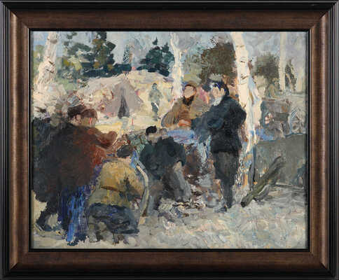 Денисов Николай Викторович. Из серии «Военные этюды» 